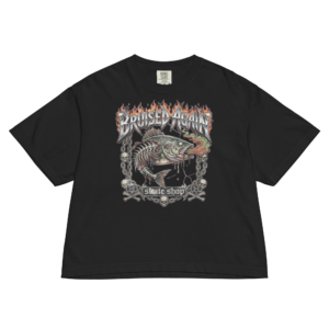 Women’s Metal Bass boxy cropped